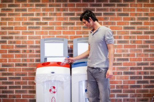 Clean and organized environment after waste removal in North London