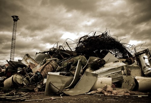 Eco-friendly flat clearance practices in North London